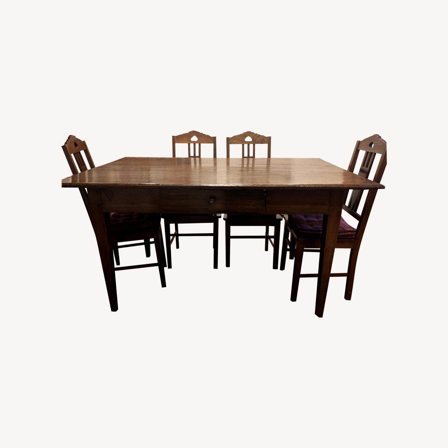 Balian Table and 6 Chairs - image-0