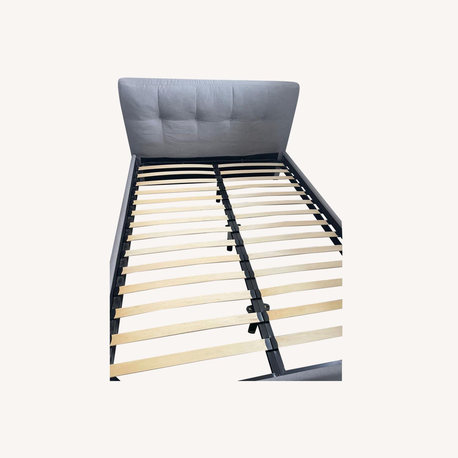 Structube Sammi Light Grey Queen Bed - image-0