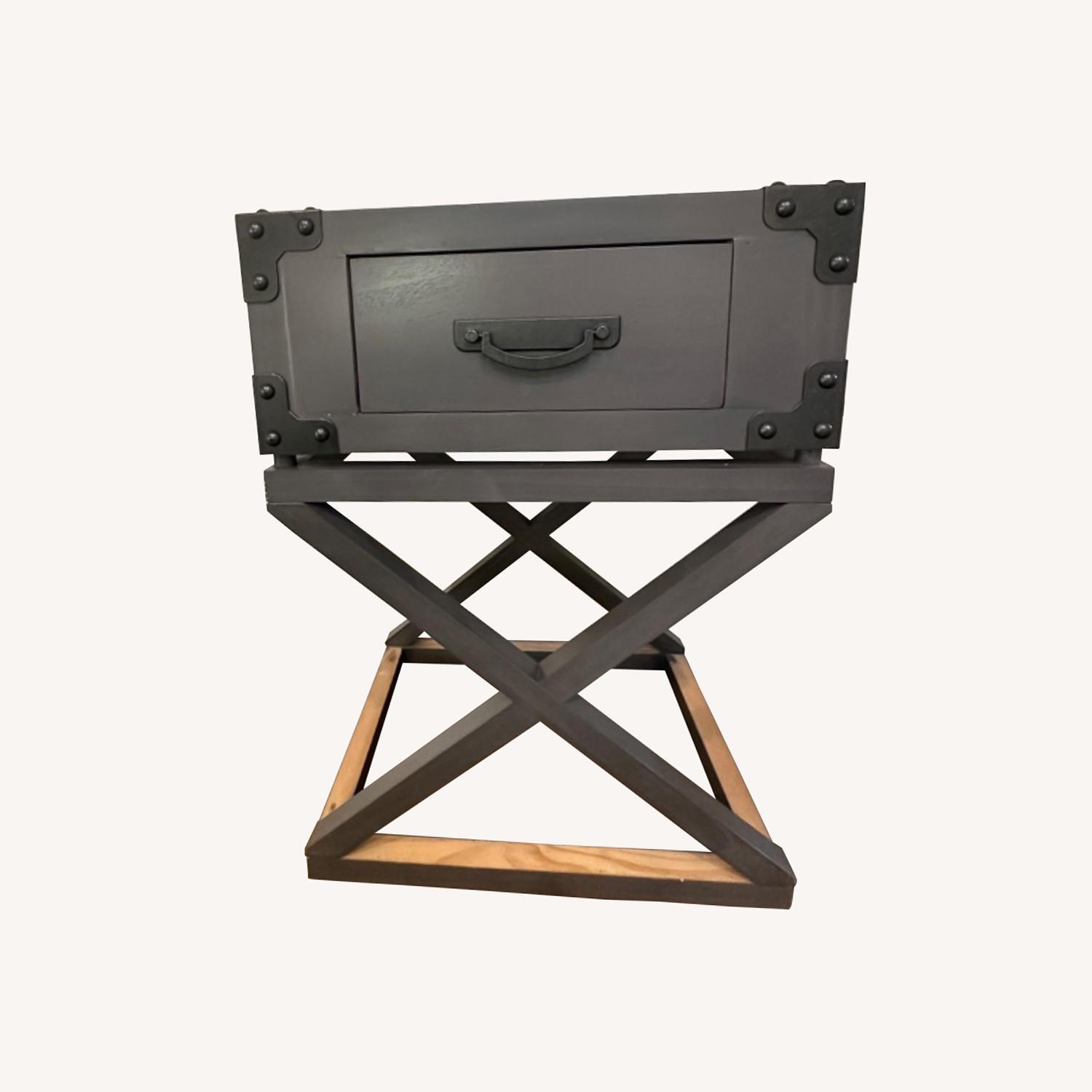 One King's Lane Grey Nightstand - image-0