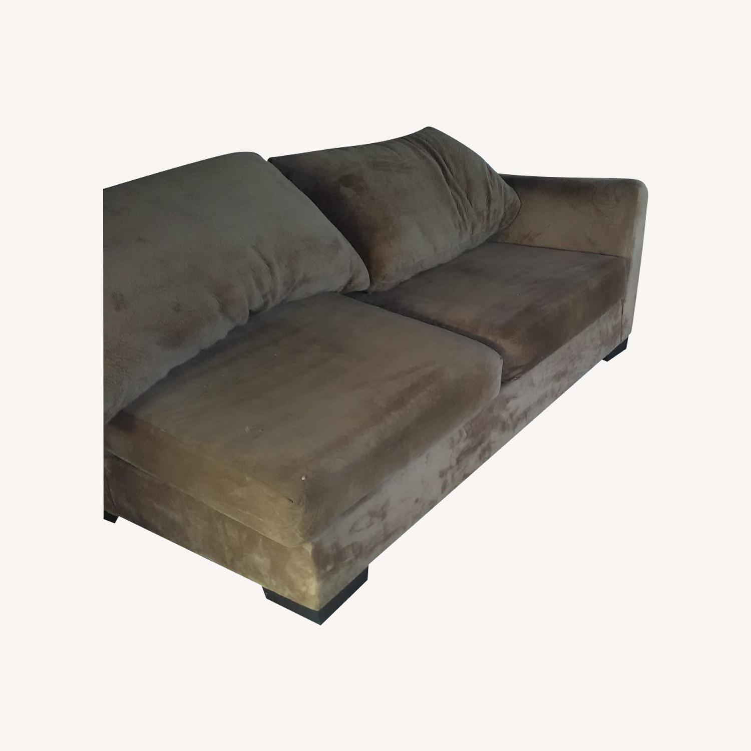 Living Spaces 2 Pieces Sectional - image-0