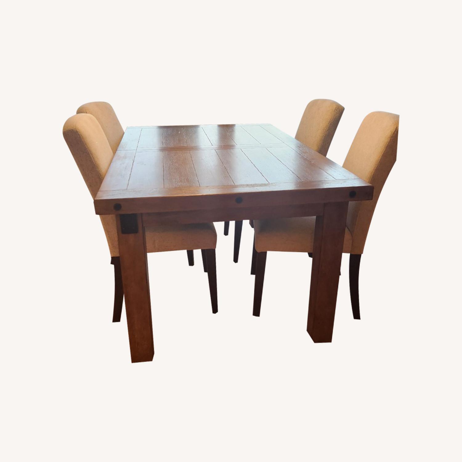 Dining Set - Solid Wood - image-0