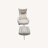 Maya Chair and Ottoman by J&M Furniture