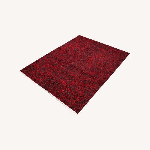 Used Modern  Hand-Knotted Wool Rug - 5'10'' x 8'6'' for sale on AptDeco