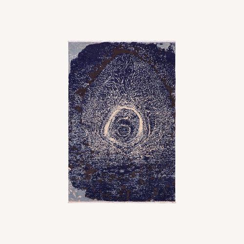 Used Chic  Hand-Knotted Wool Rug - 8'0'' x 10'5'' for sale on AptDeco