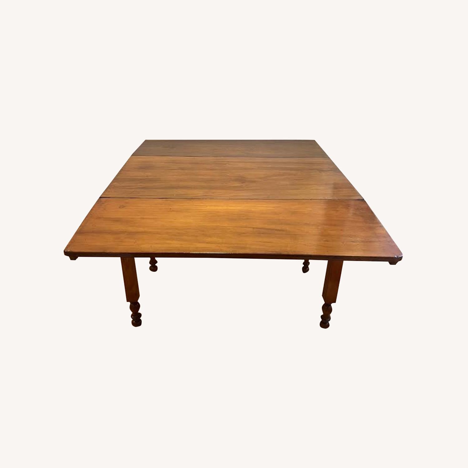 Vintage Mid-century Drop Leaf Table - image-0