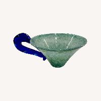 Handmade Recycled Glass Decorative Bowl
