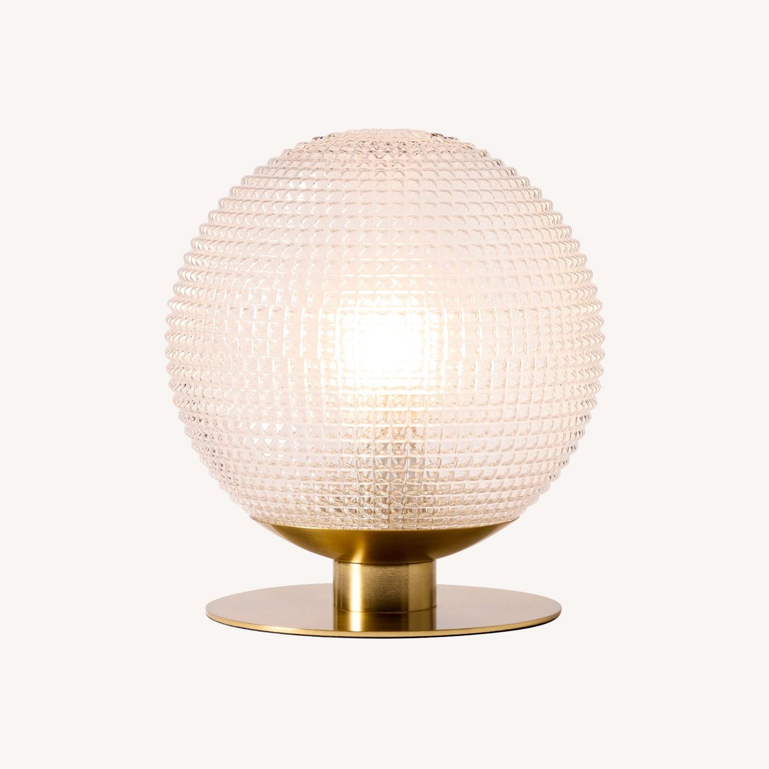 West Elm Edie Prismatic Table Lamp 10" - image-0