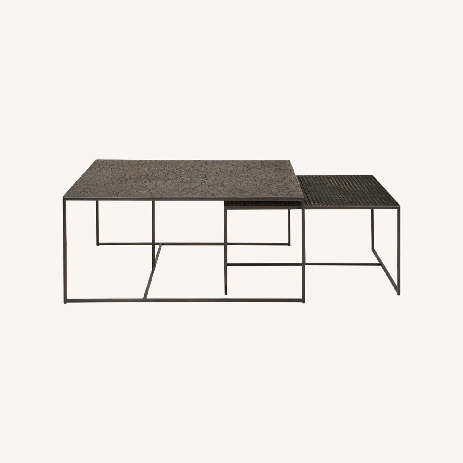 Pentagon Nesting Coffee Table Set - image-0