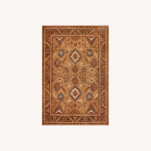 Used Arshs' Fine Shabby Chic Hand-Knotted Wool Rug 9'0'' x 11'8'' for sale on AptDeco