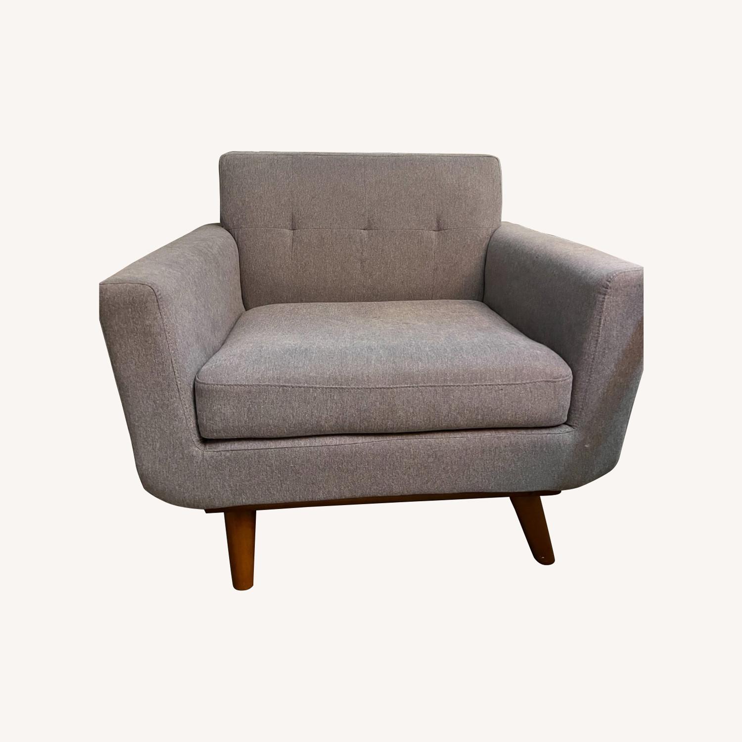 Mid- century Modern Seat and 1/2 - image-0