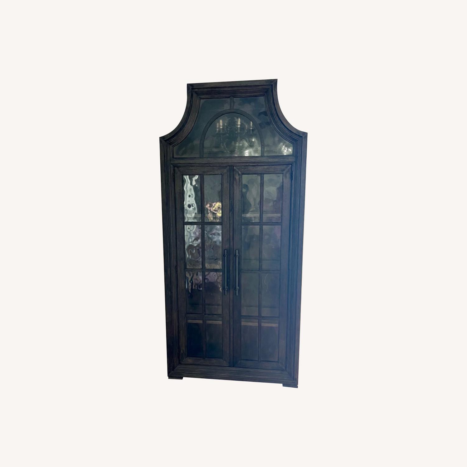 American Signature Lighted China Cabinet - image-0