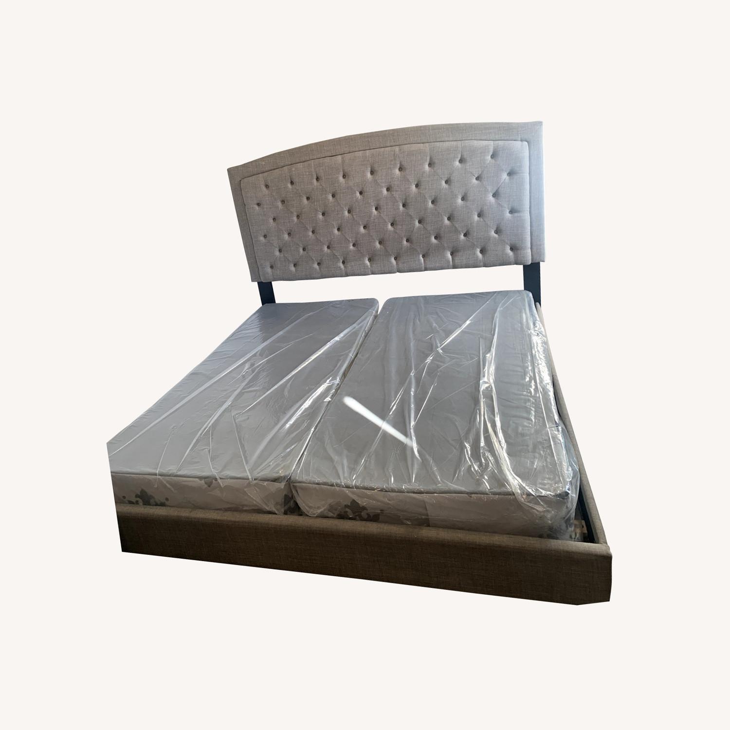 Ashley Furniture King Size Bed - image-0