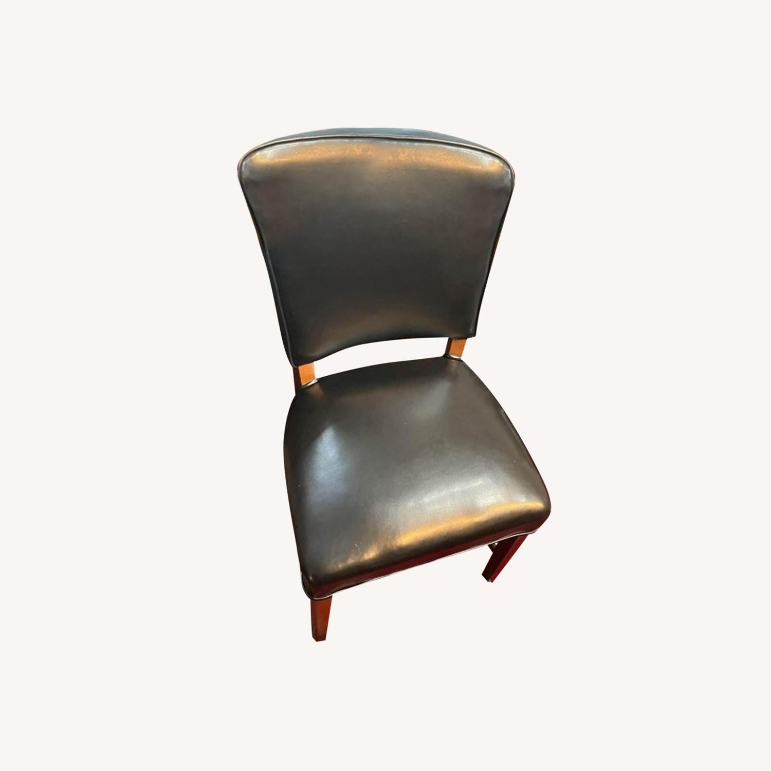 6 Jasper Seating Company Naugahyde Office Chairs - image-0