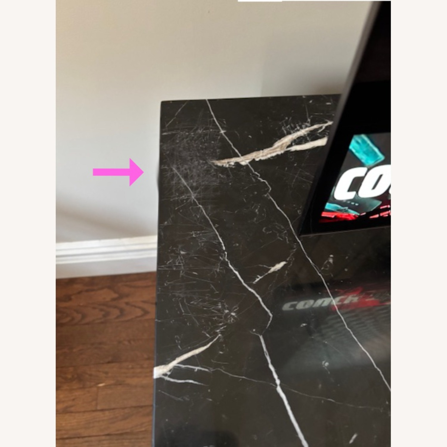 CB2 Ripple Black Media Console  - image-3