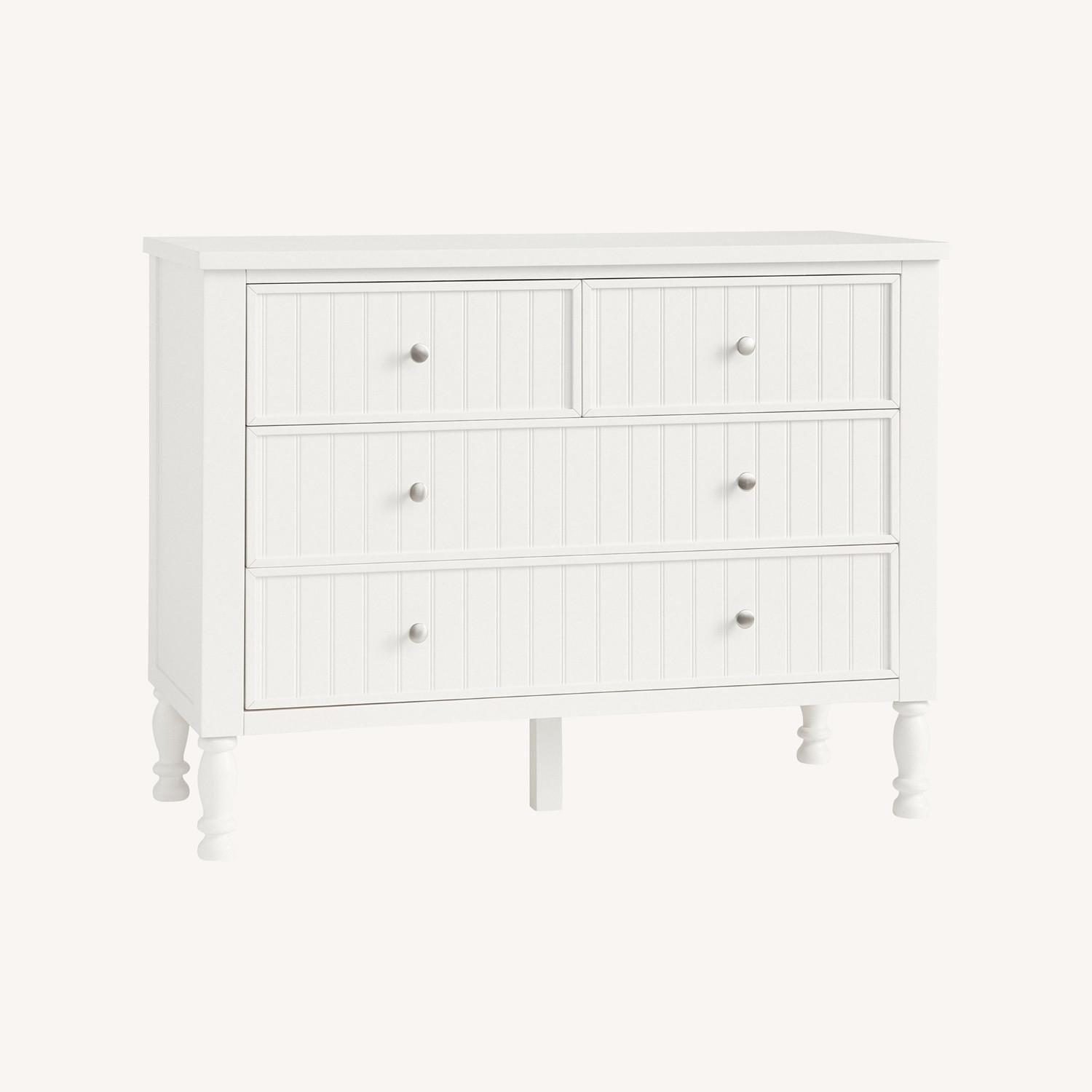 Pottery Barn Catalina Beadboard Dresser - image-0
