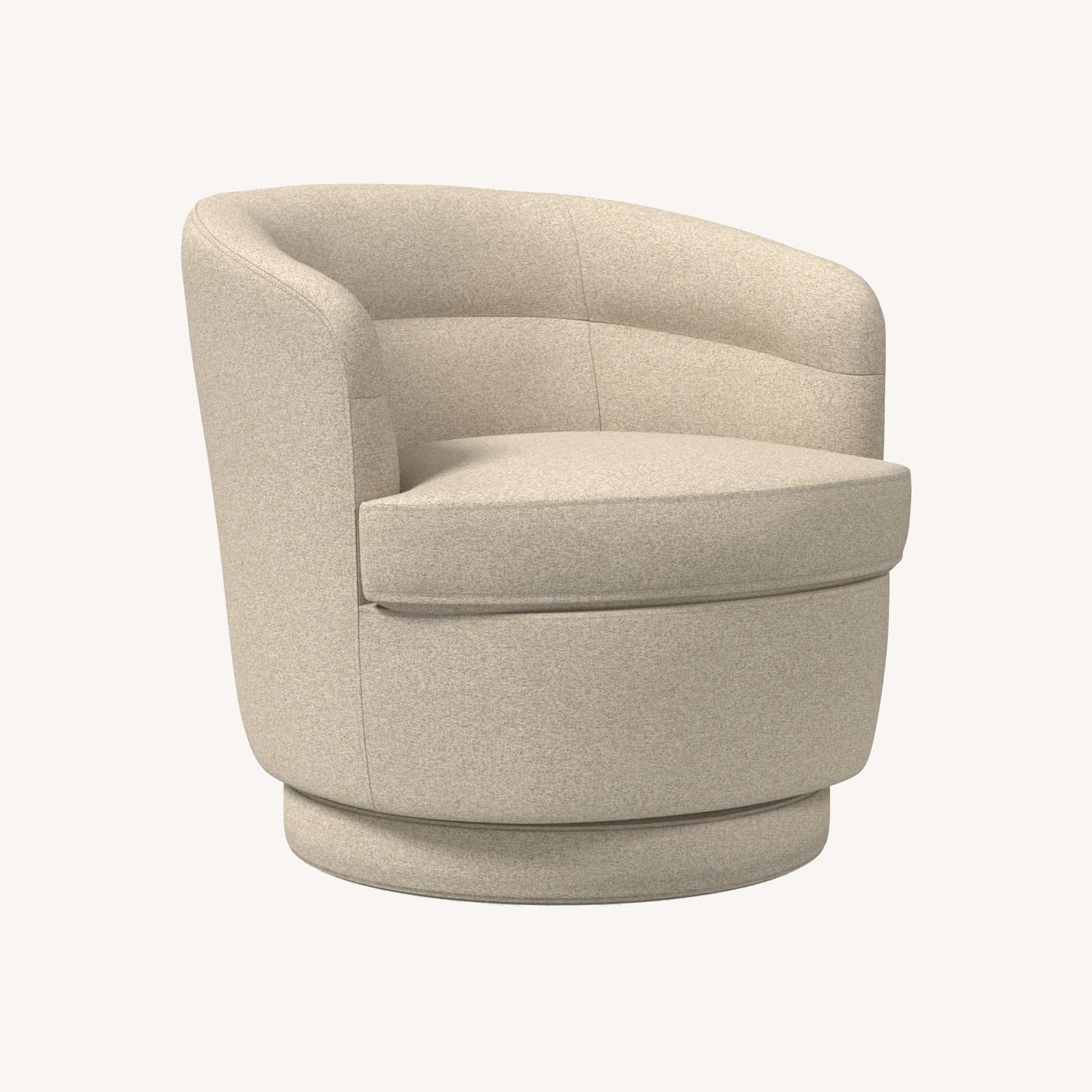 West Elm Viv Swivel Chair - image-0