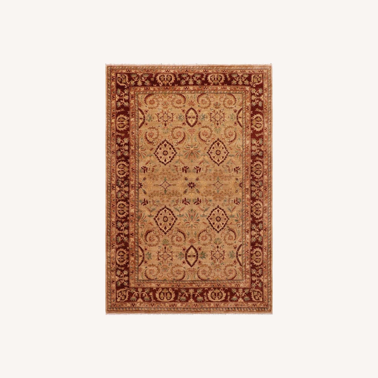 Arshs' Fine Boho Chic Hand-Knotted Wool Rug 8'7'' x 11'10'' - image-0