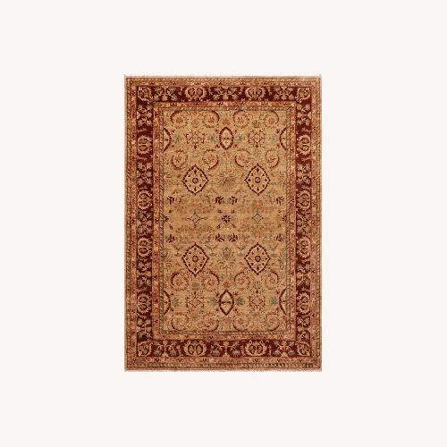 Used Arshs' Fine Boho Chic Hand-Knotted Wool Rug 8'7'' x 11'10'' for sale on AptDeco