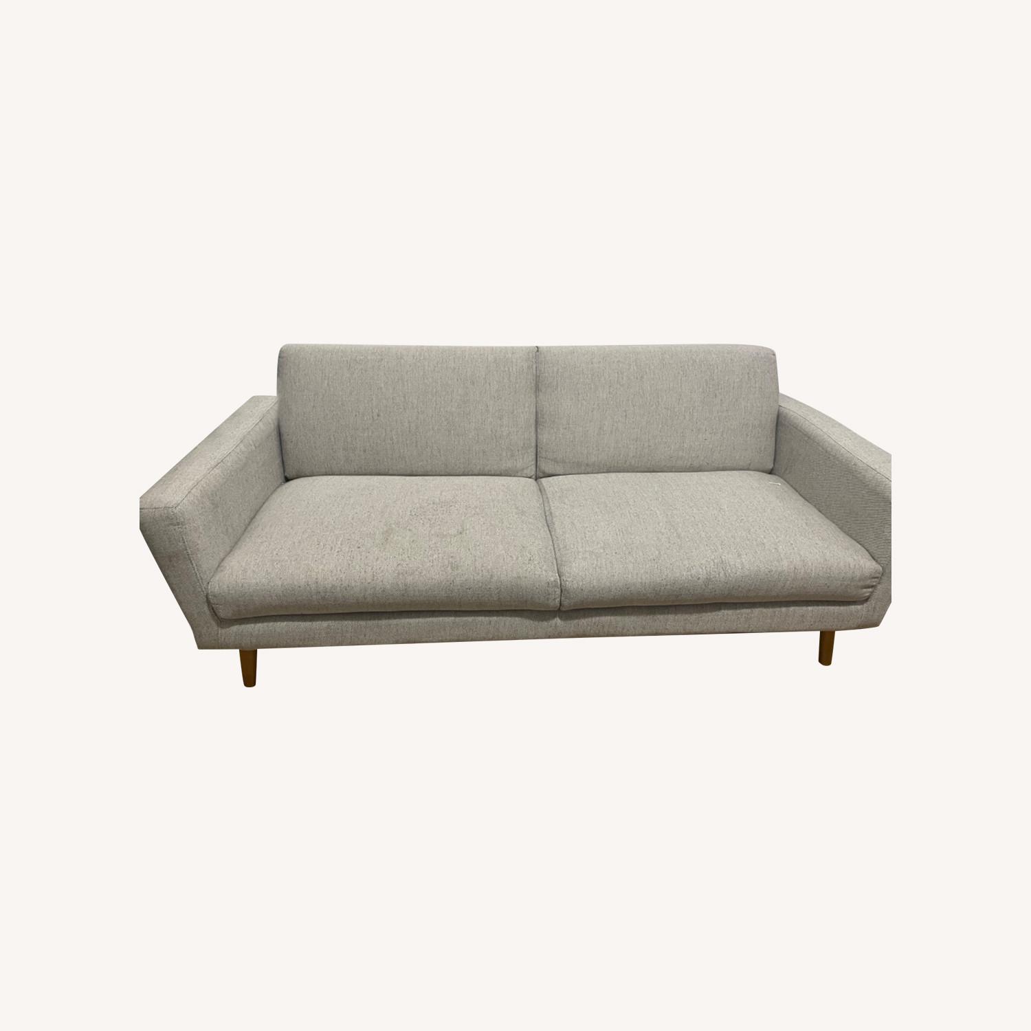 West Elm Dove Oliver Sofa - image-0