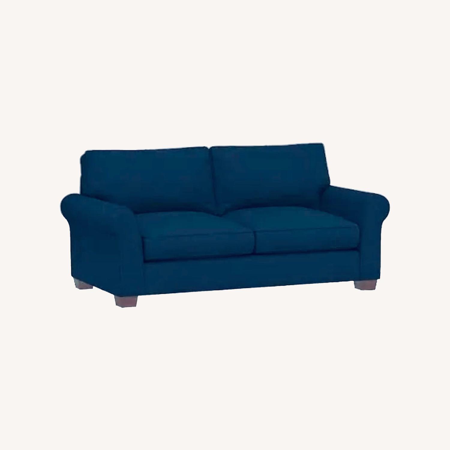 Pottery Barn Comfort Roll Arm Upholstered Sofa 82" - image-0