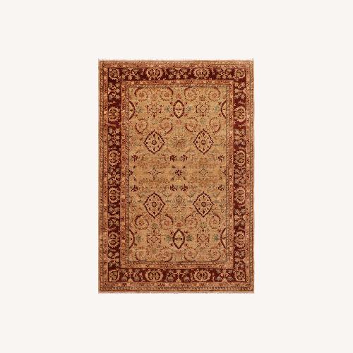 Used Arshs' Fine Boho Chic Hand-Knotted Wool Rug 8'7'' x 11'10'' for sale on AptDeco