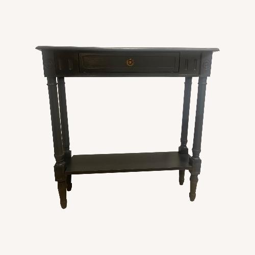 Used Console Accent Table with Drawer And Shelf for sale on AptDeco