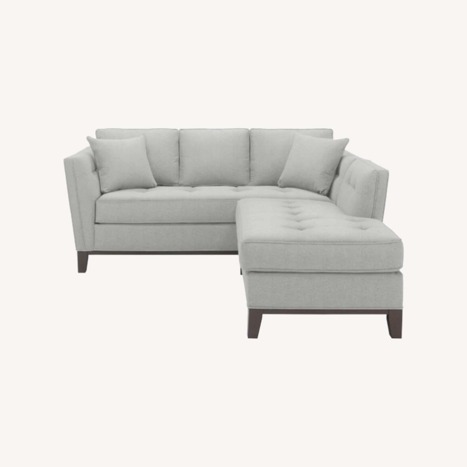 Raymour & Flanigan 2-pc. Right Facing Apt Sofa - AptDeco
