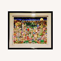 Remarkable Original Charles Fazzinos PopArt