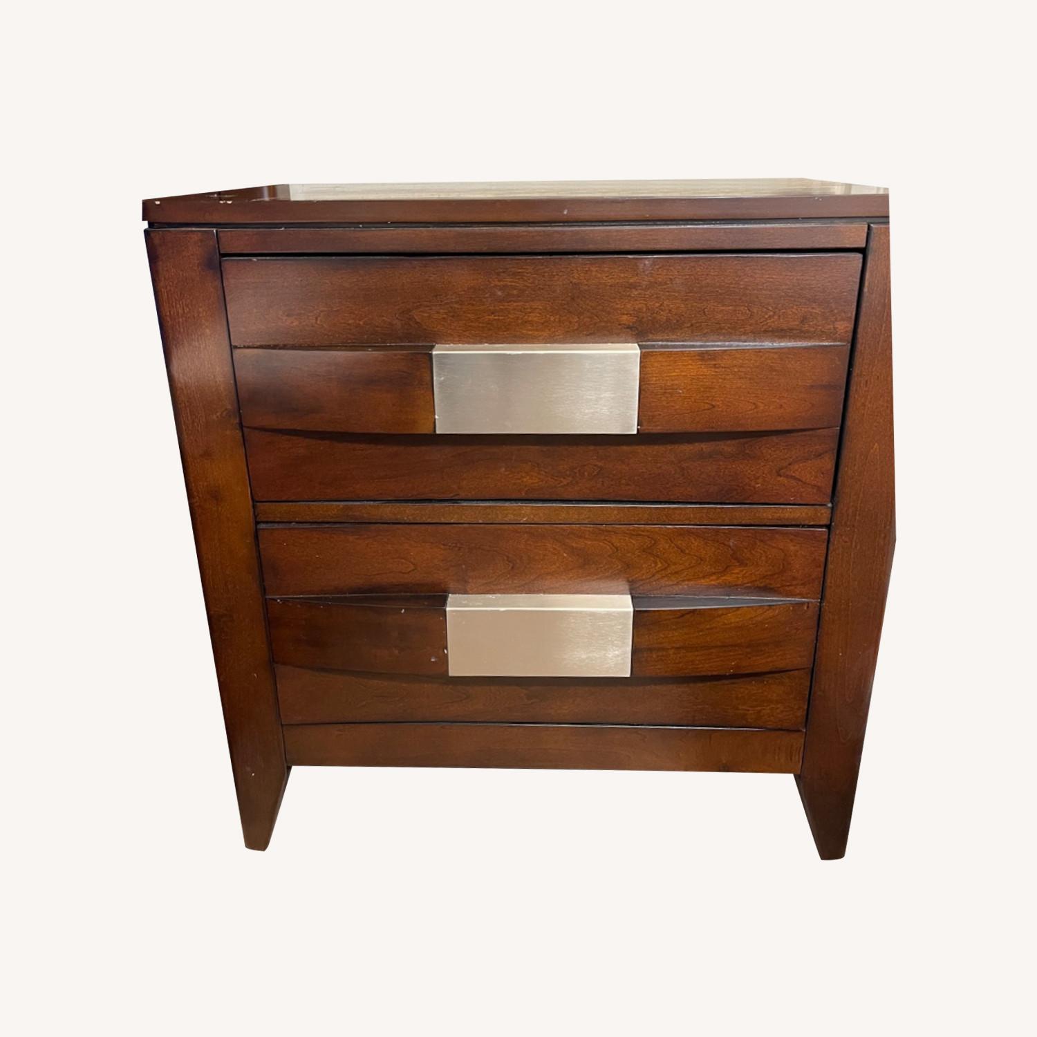 Bob's Discount Dark Brown Ventura Nightstand - image-0