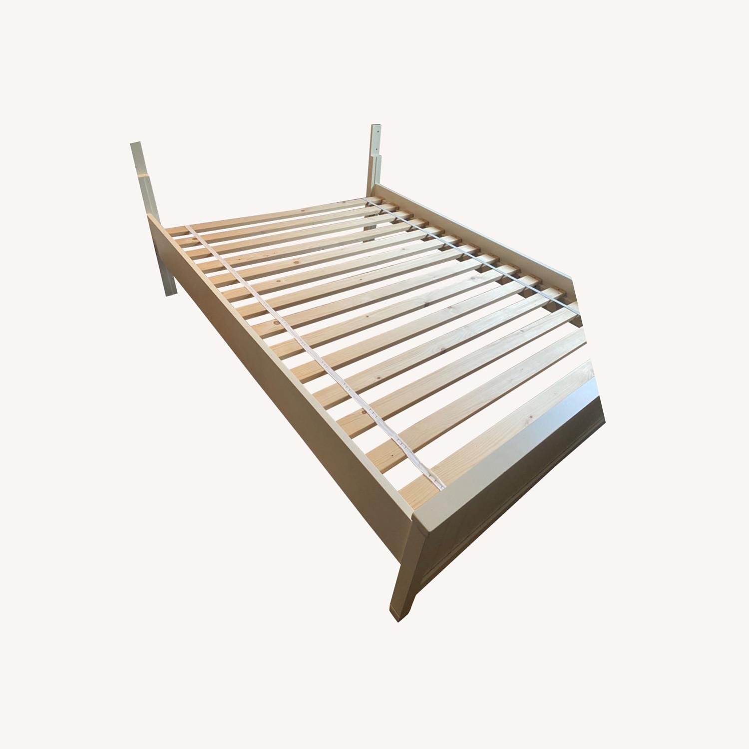 PB Teen Bed Frame and Headboard - image-0