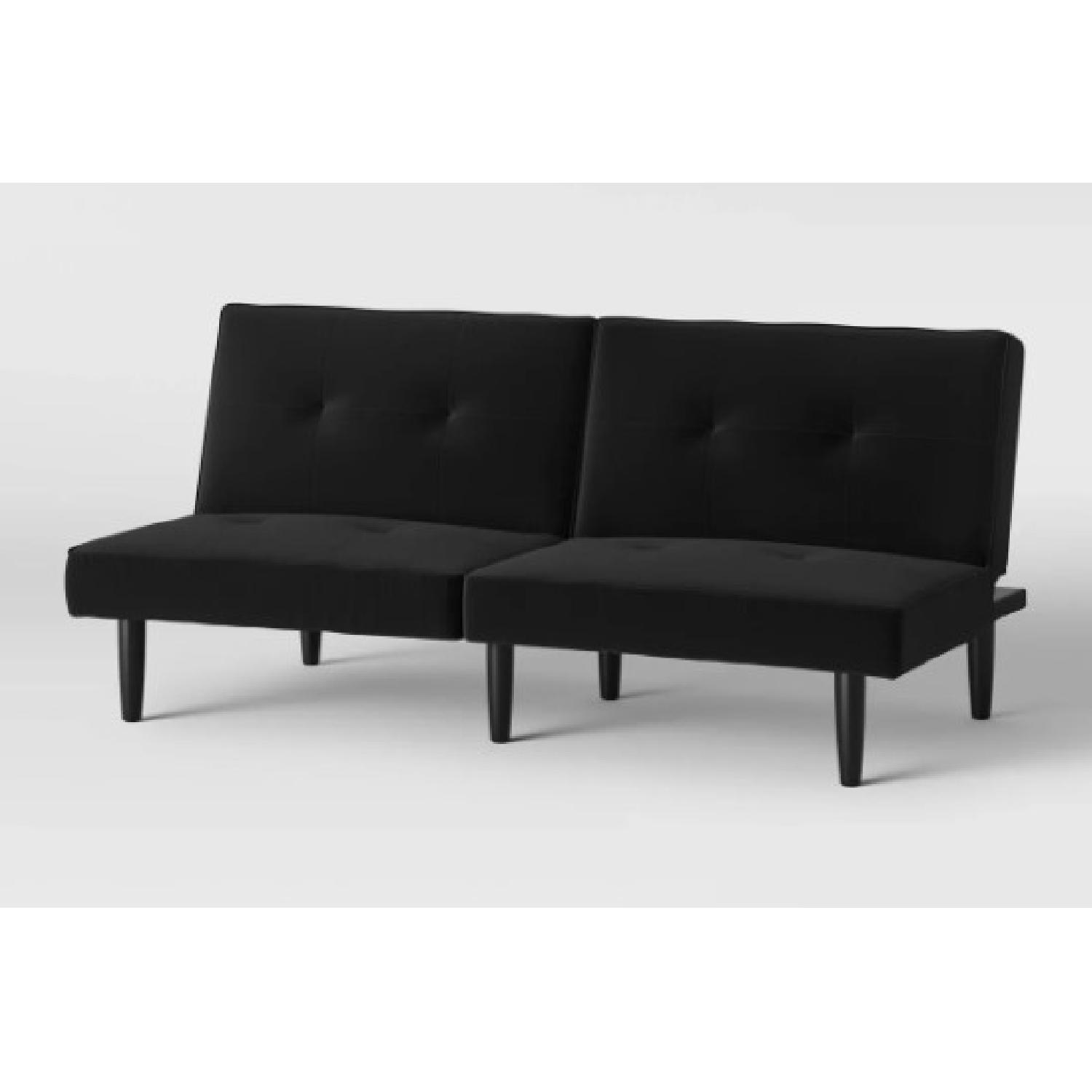 Target Room Essentials Futon Target Futon Black Black Faux Leather