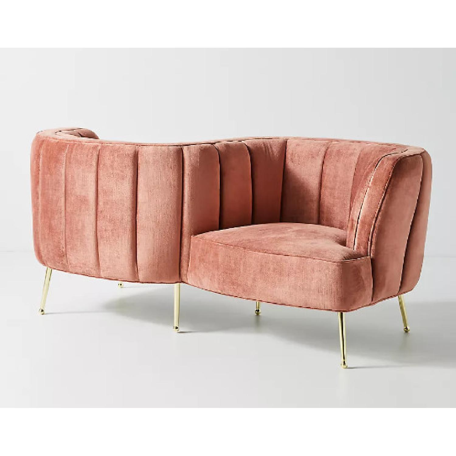 Anthropologie Tete-A-Tete Sofa - image-8
