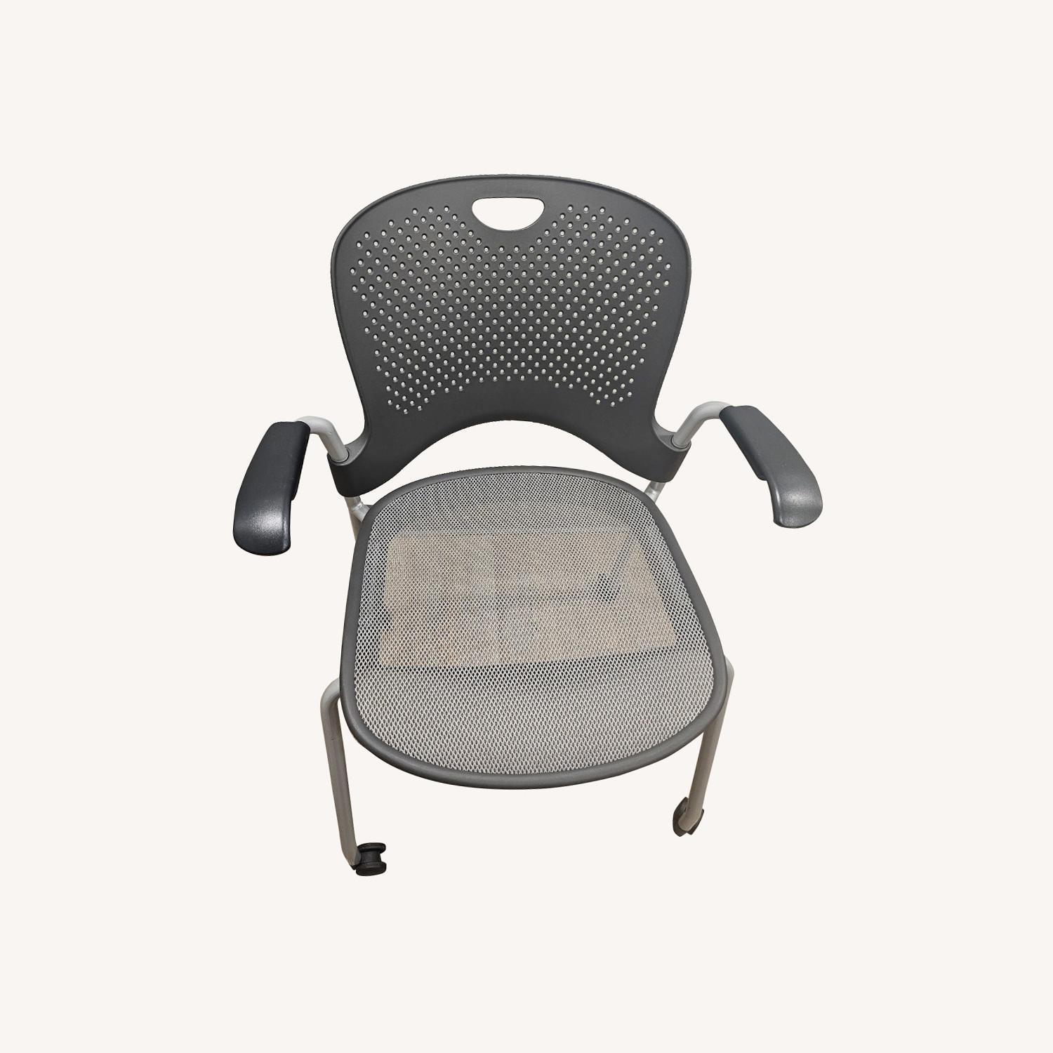 Herman Miller Set of 4 Stacking Caper Chairs - image-0