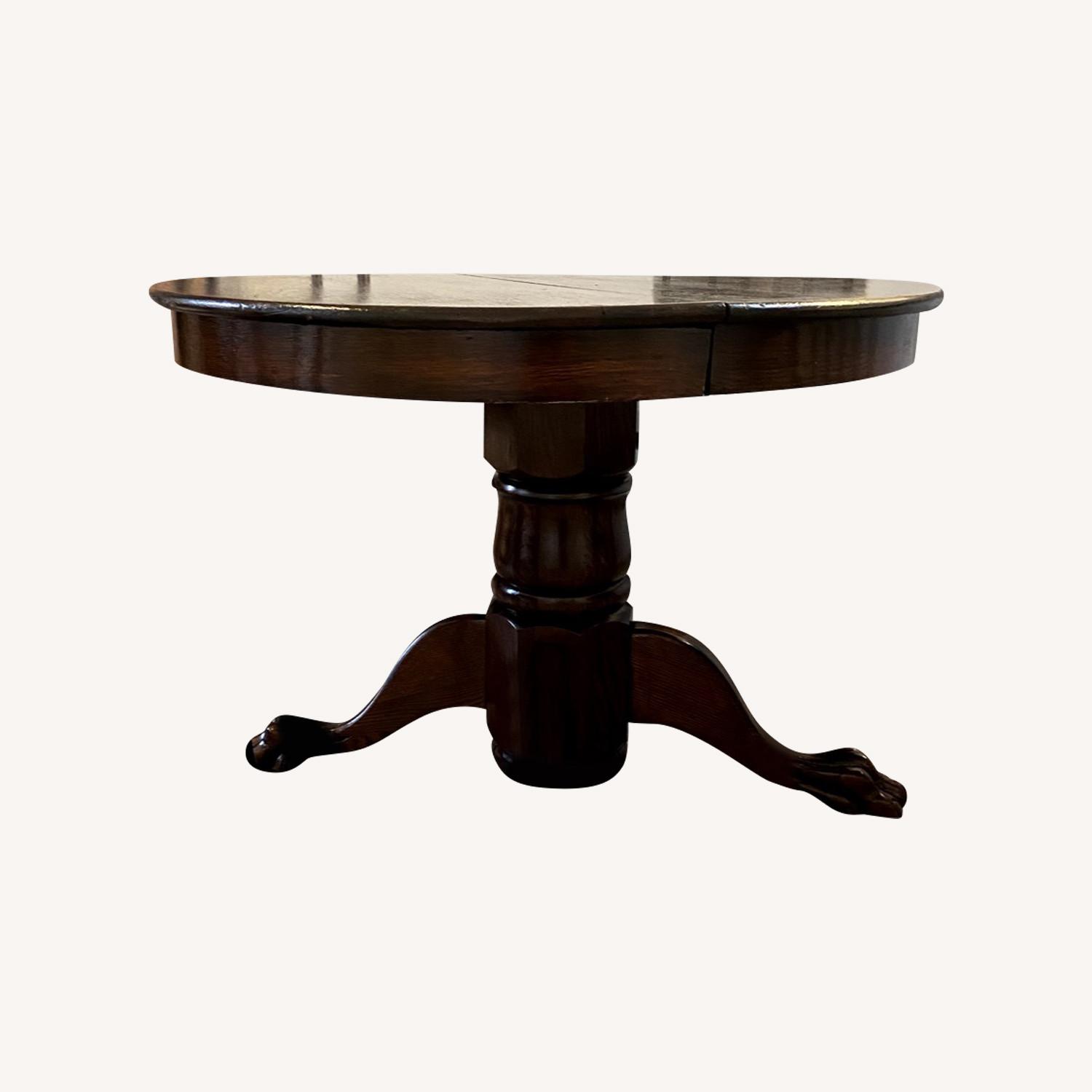 Vintage Clawfoot Farmhouse Table - image-0