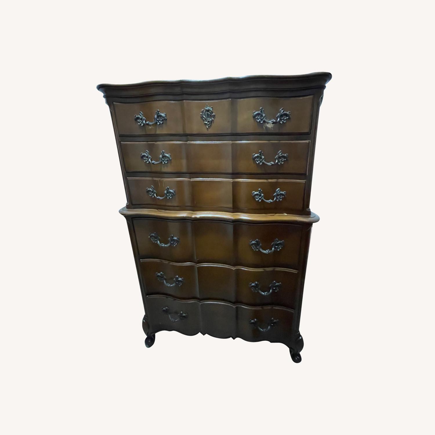 Antique Linen Dresser - image-0