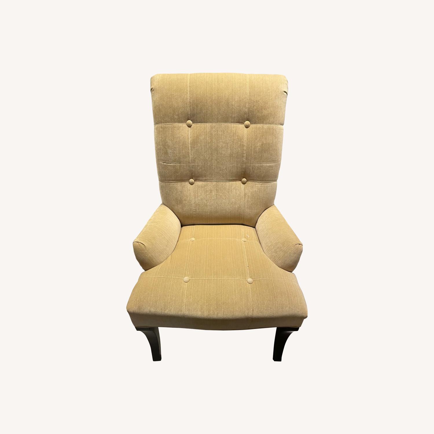 Ethan Allen Classic Wingback Dining Host Chairs - image-0