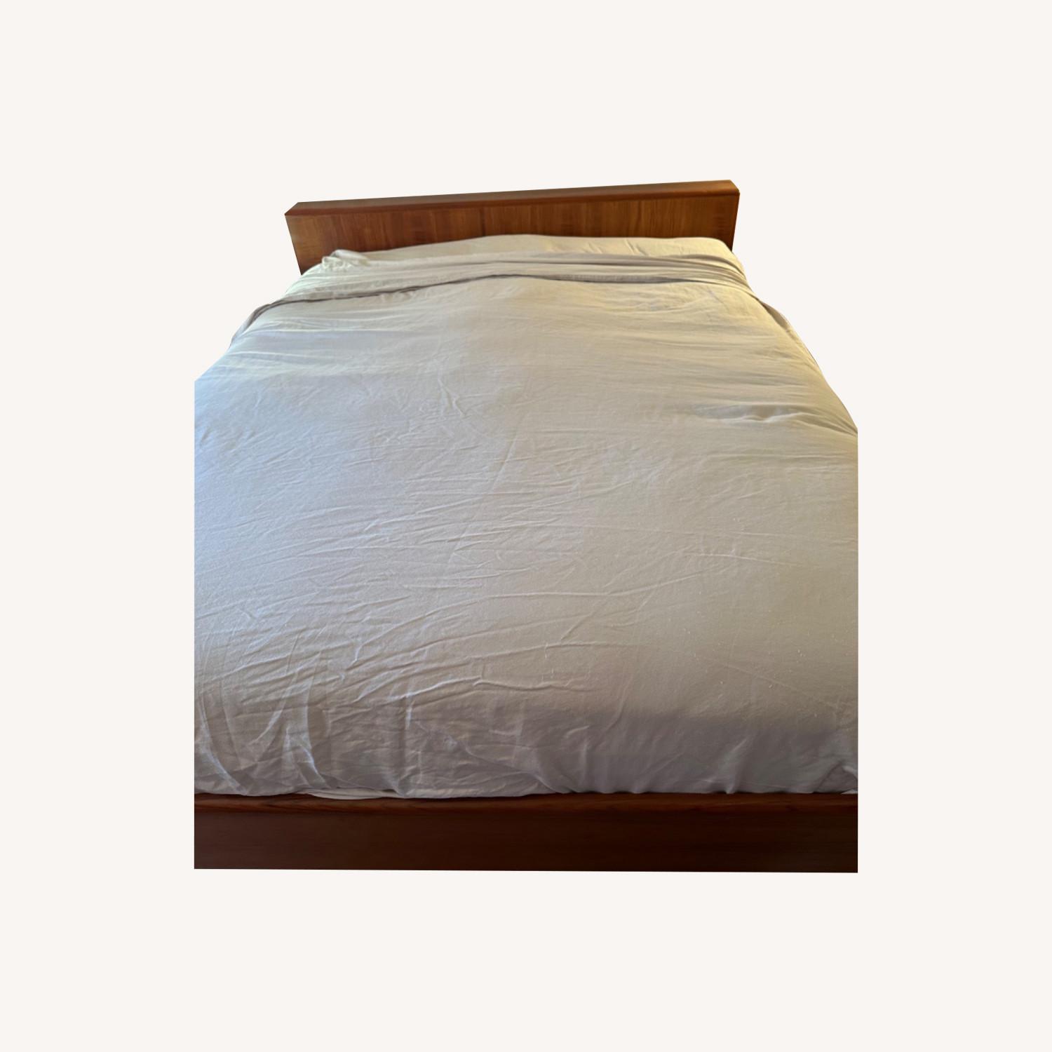 Danish Teak Queen Platform Bed - image-10