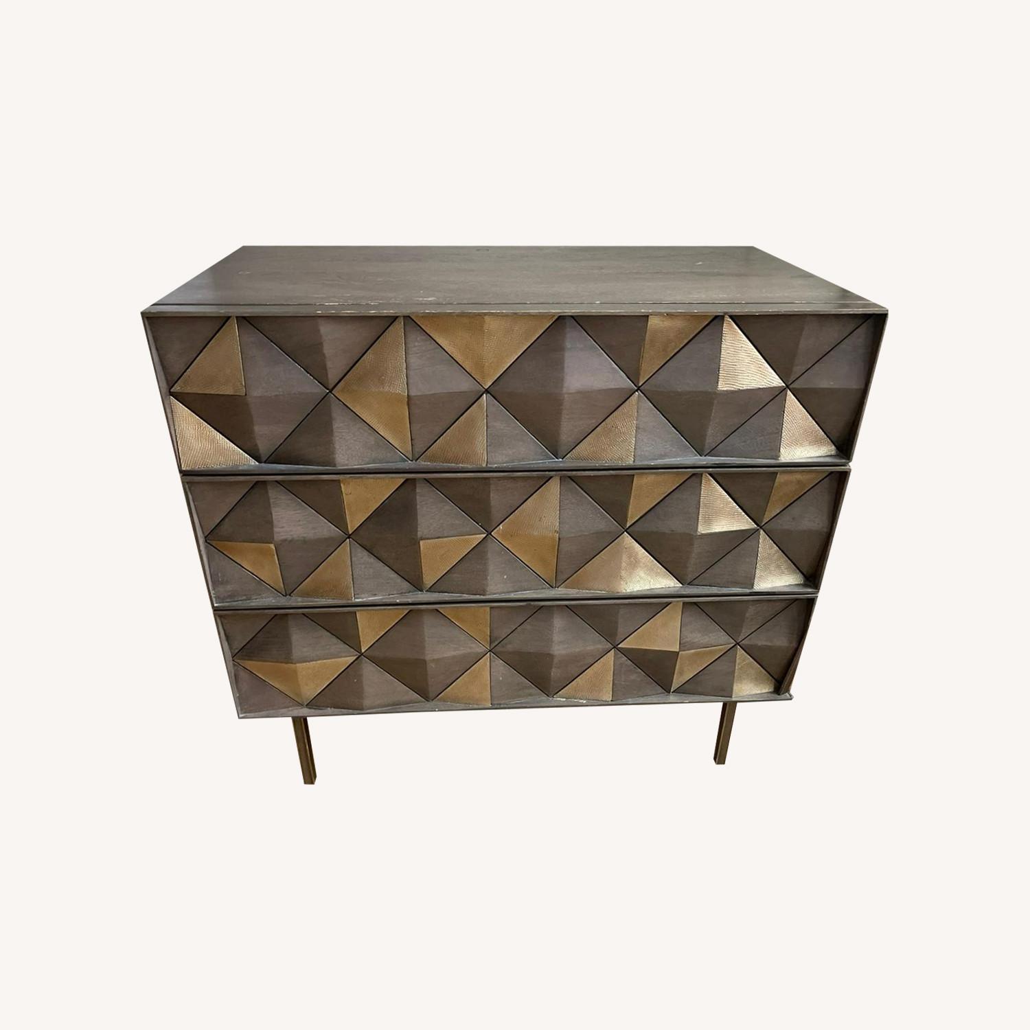 West Elm Roar + Rabbit Rhombus 3 Drawer Dresser - AptDeco
