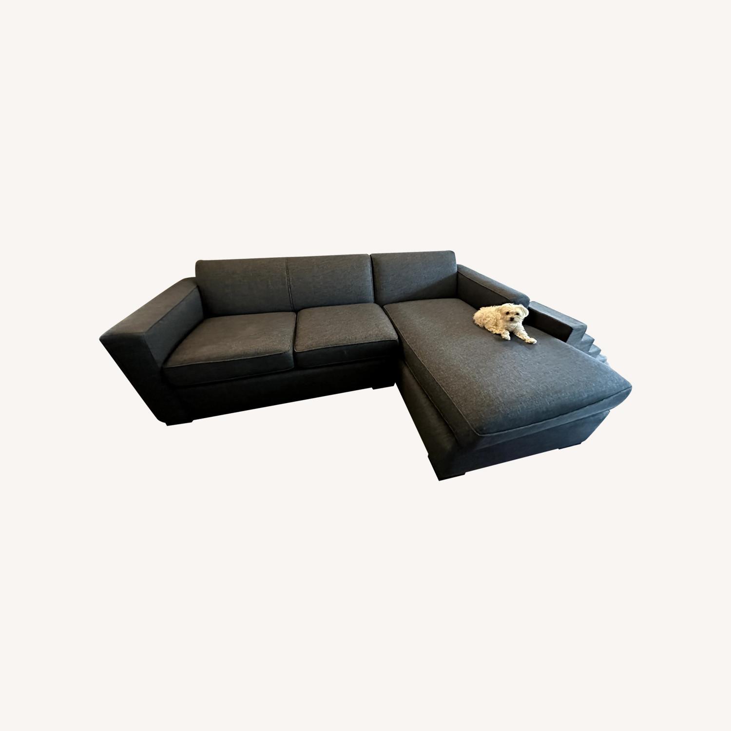 98 Inch Sofa With Right Arm Chaise - image-0