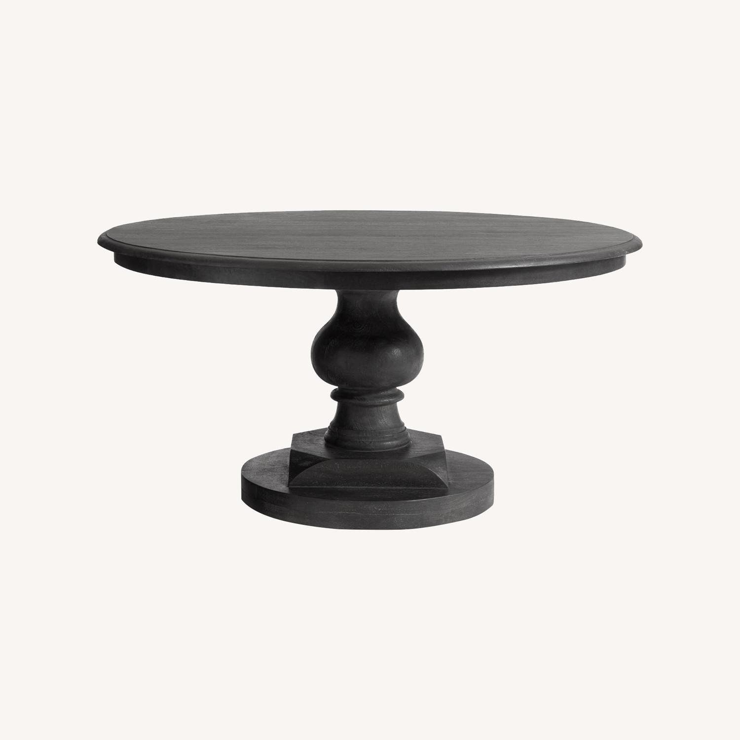 Pottery Barn Nolan Round Pedestal Dining Table - image-0