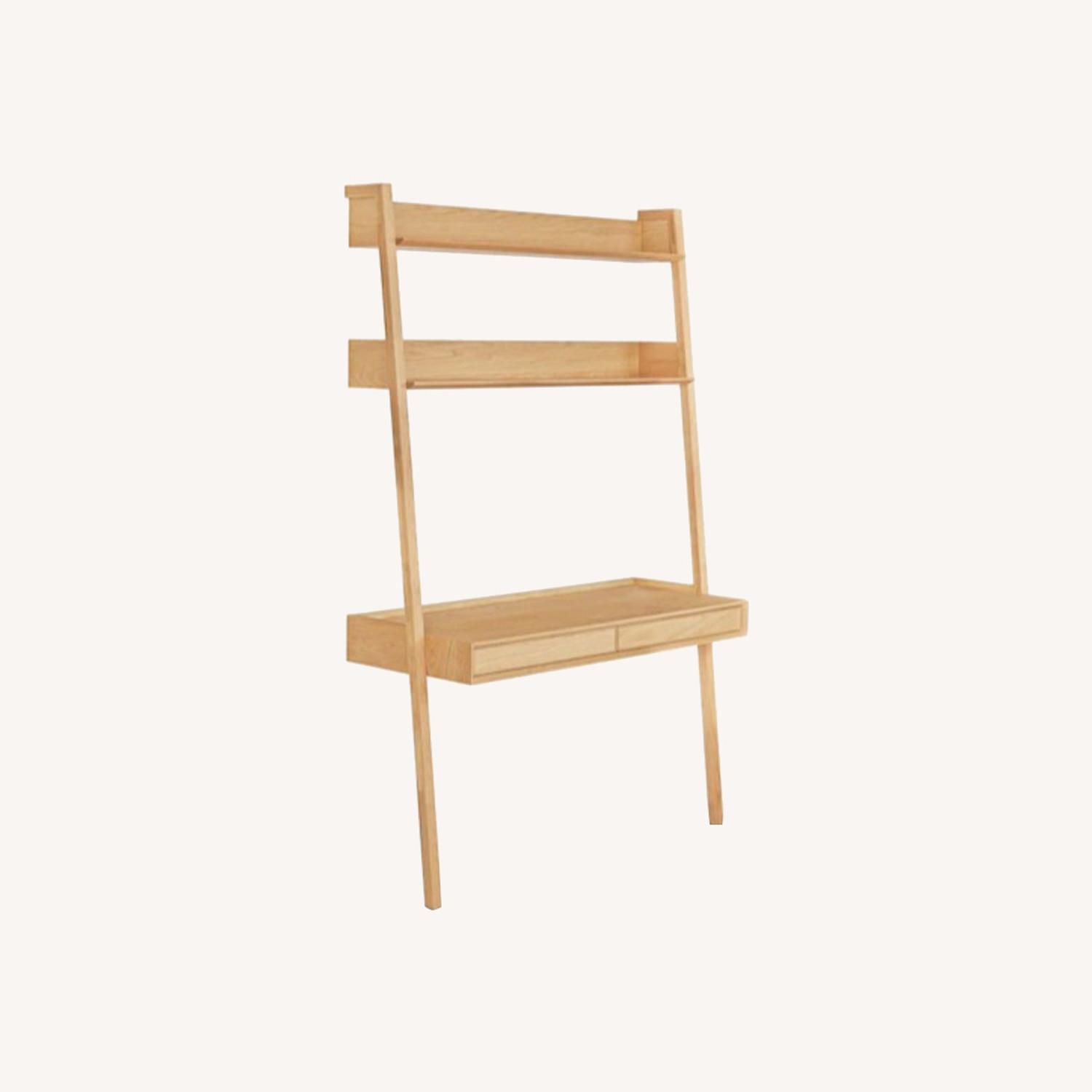 Article Natural Oak Leaning Desk - image-0