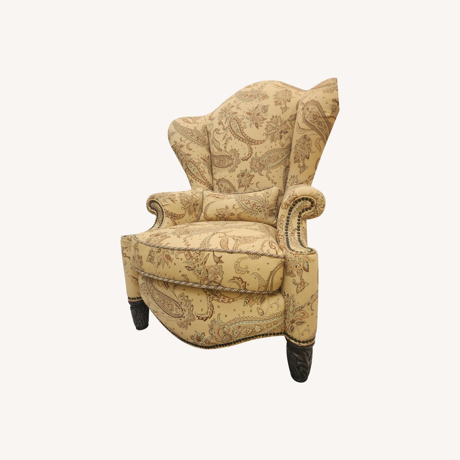 High Back Wing Chair - image-0