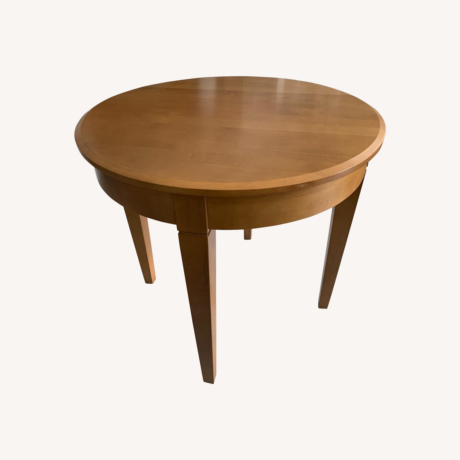 Ethan Allen Elements Maple Side Table - image-0