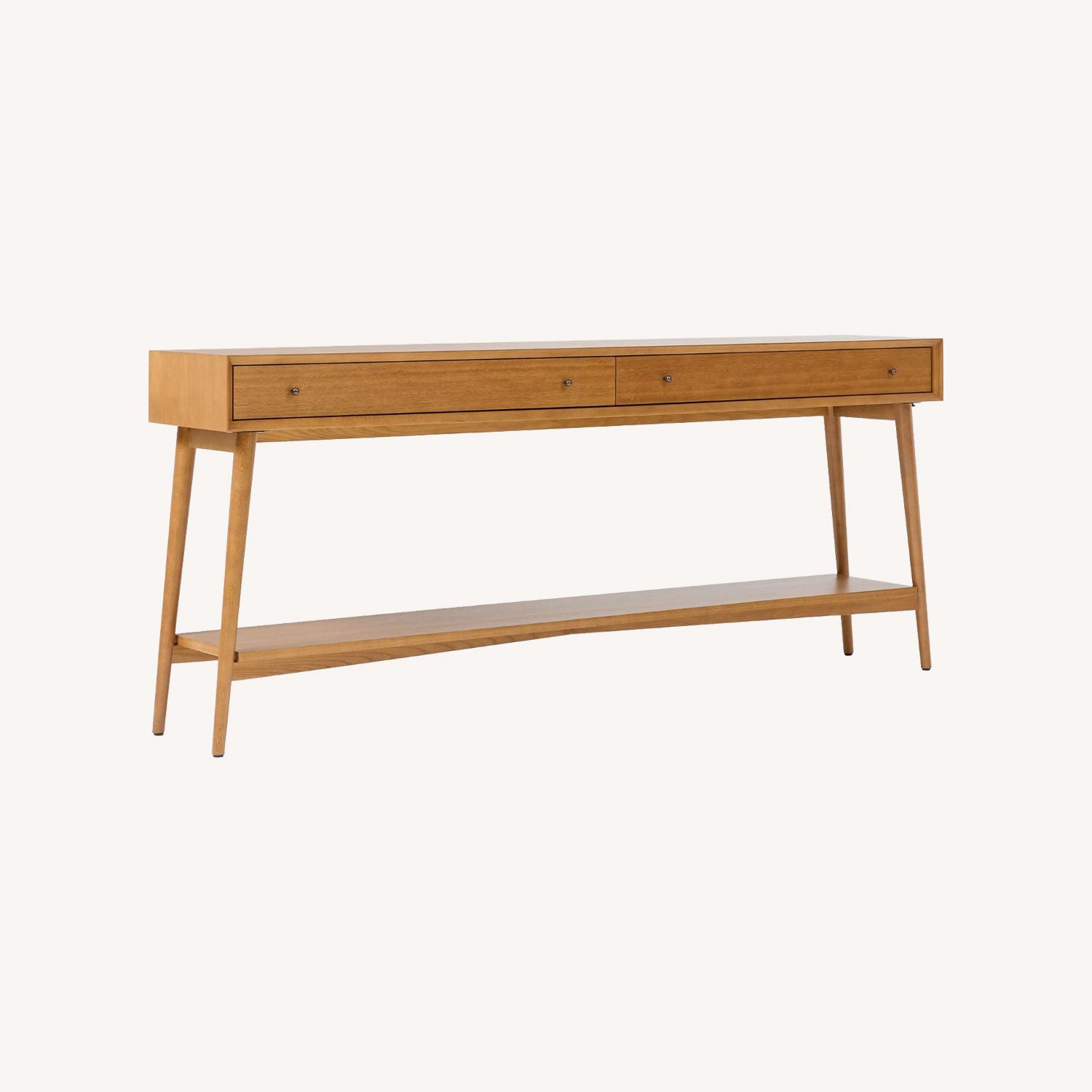 West Elm Mid-Century Console - image-0