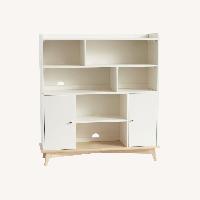 West Elm Sydney Base Console + Hutch - AptDeco