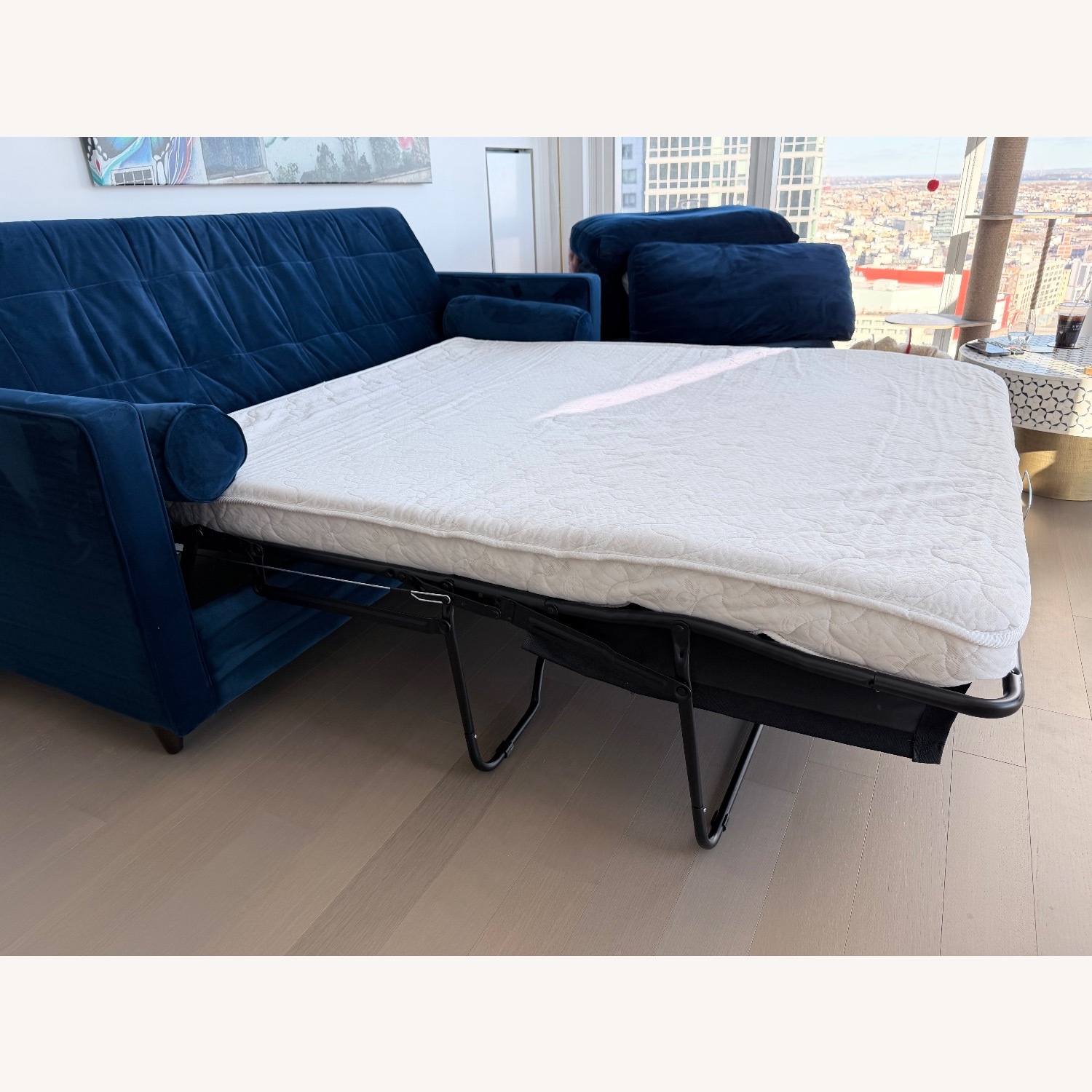 Joybird Velvet Briar Sleeper Sofa - image-4