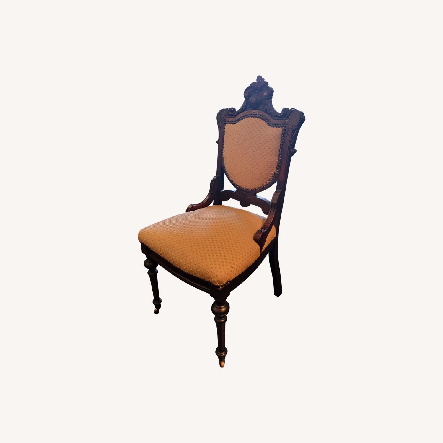 Antique Mahogany Chair - image-0