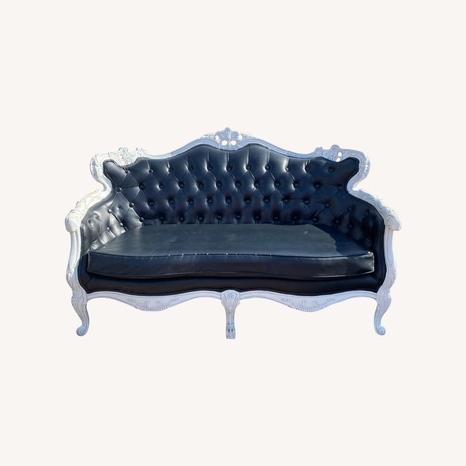 Custom Made Victorian Loveseat - image-0
