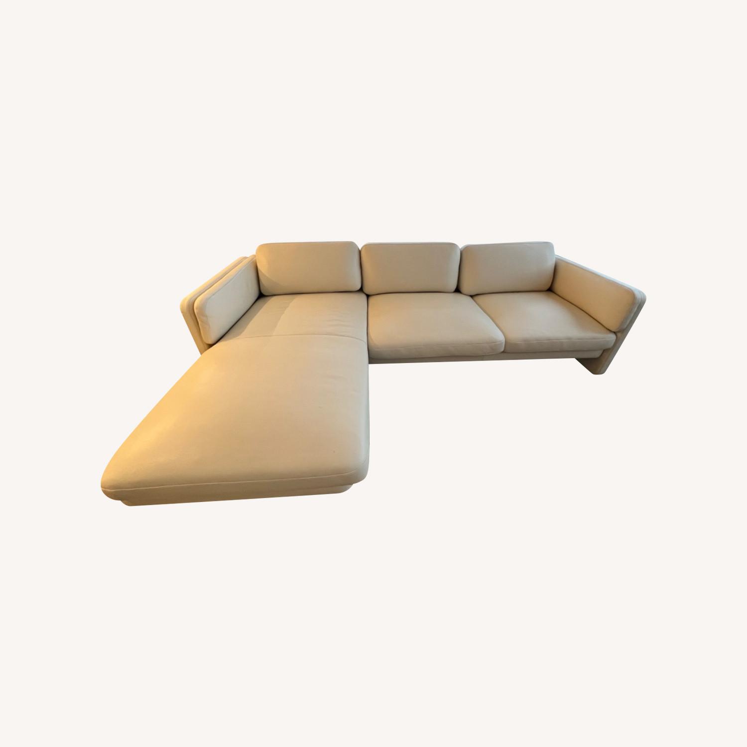 Design Within Reach Pastille Leather Couch - image-0