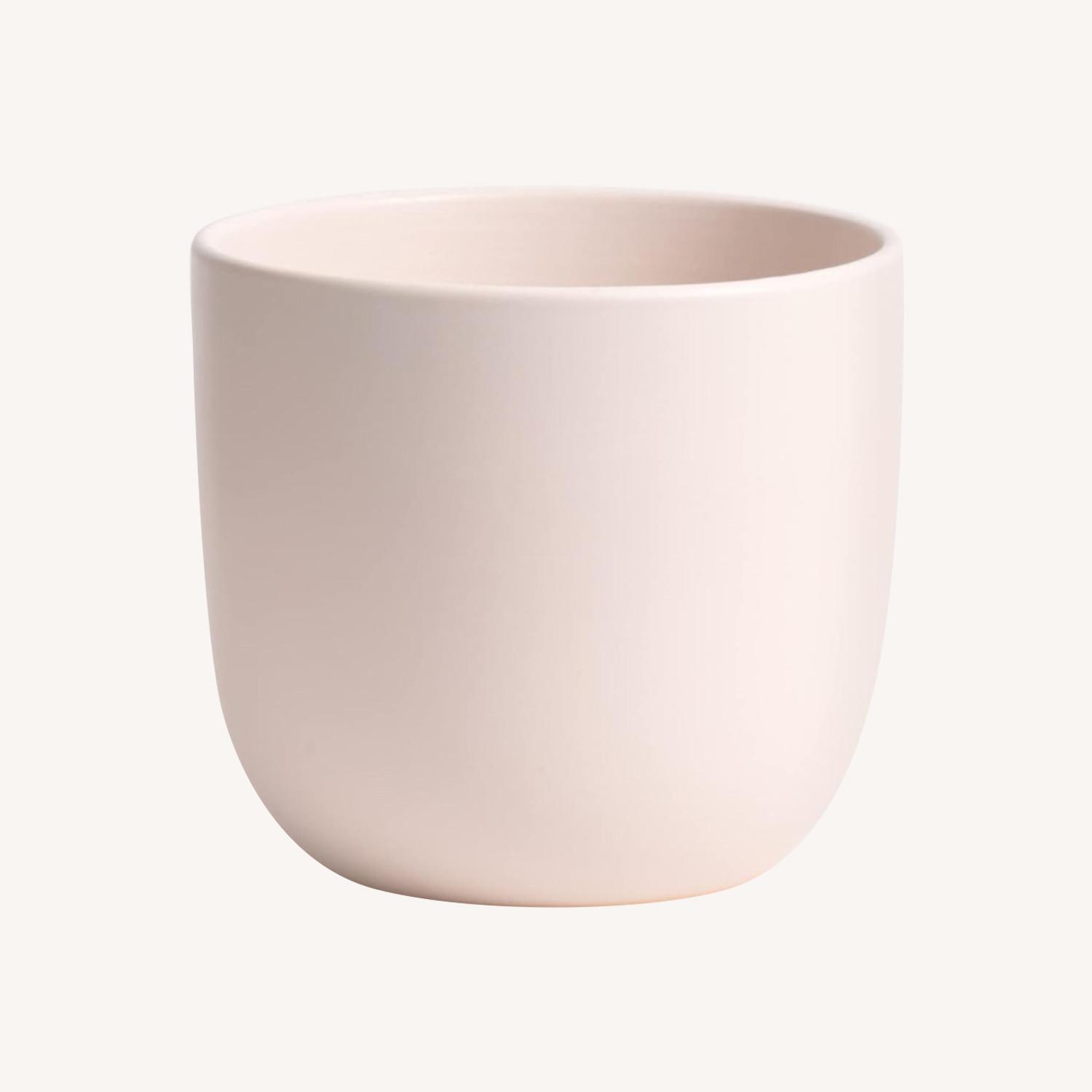 Peach And Pebble Planter